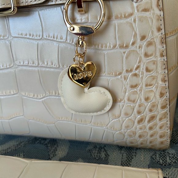 BRAHMIN CLOUD DANCER PAGOSA MATCHING BAG AND WALLET SET - Picture 3 of 12